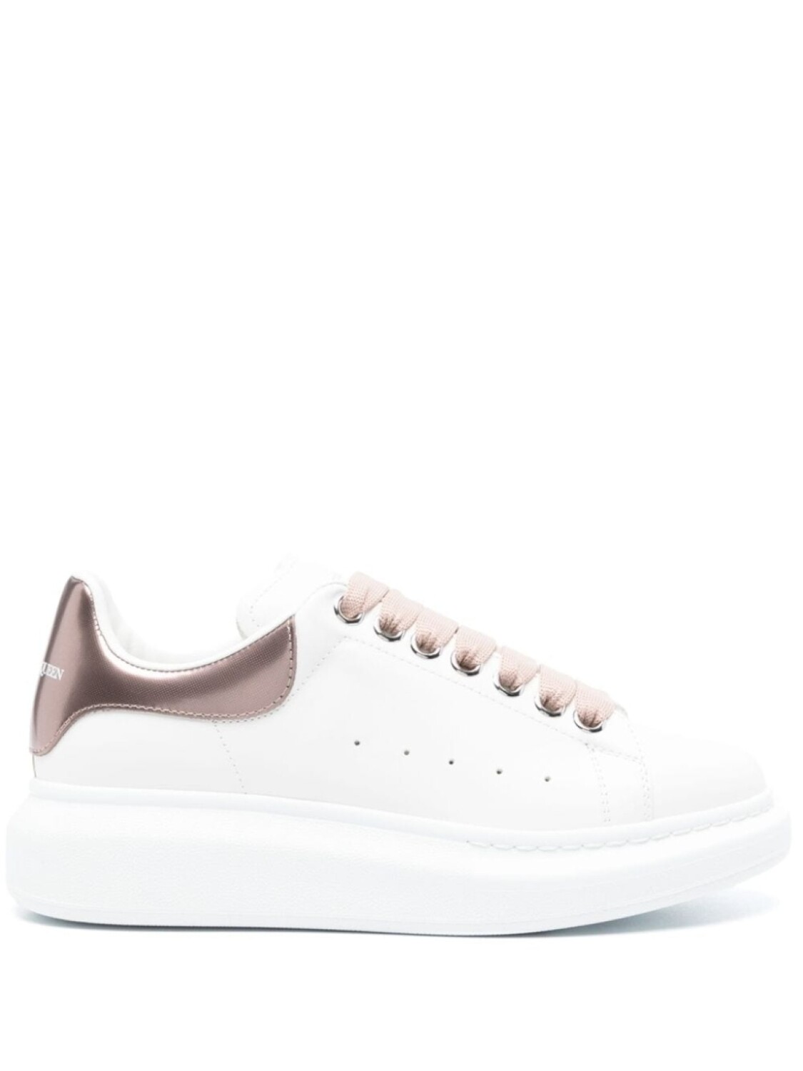 

Alexander McQueen низкие кожаные кеды, белый