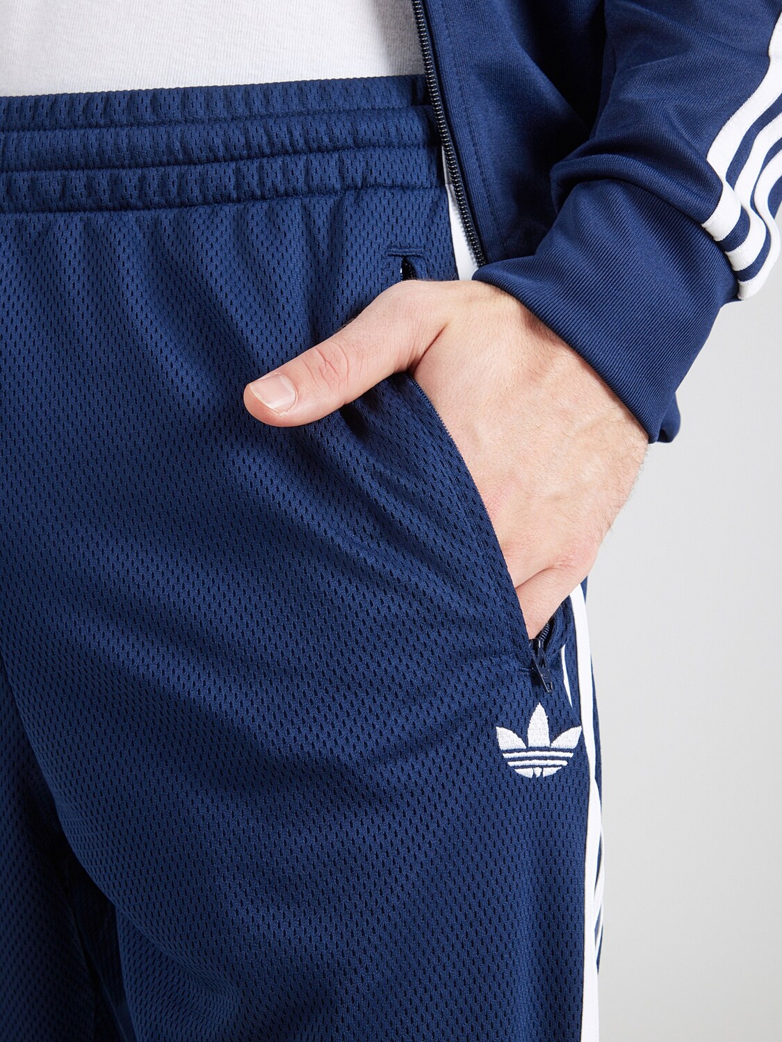 Adidas Originals Обычные брюки 'Firebird Adicolor' в цвете Navy — фото 2