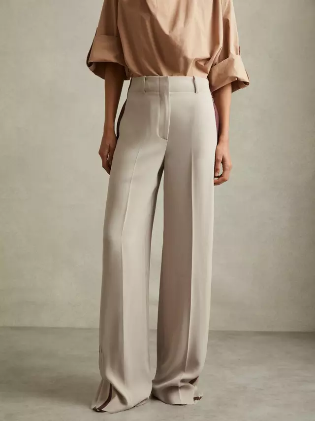 

Брюки Reiss Isla Tailored, цвет stone