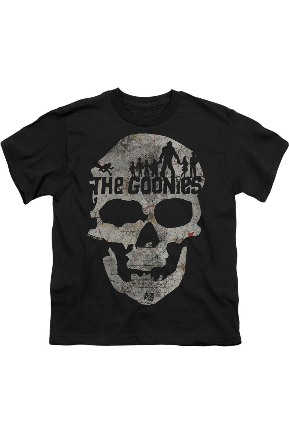 

Футболка с черепом из "Балбесов" 1, детская, с коротким рукавом Gildan, черный