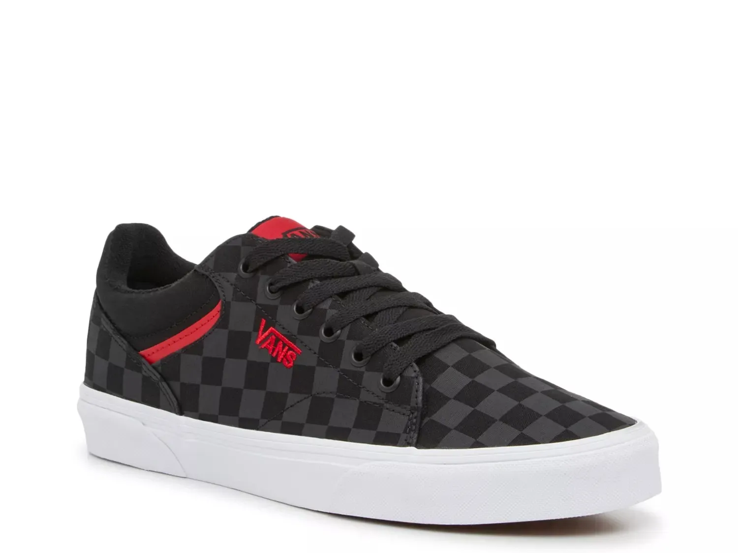 

Кроссовки Vans Seldan — мужские, черный/темно-серый, шахматный принт