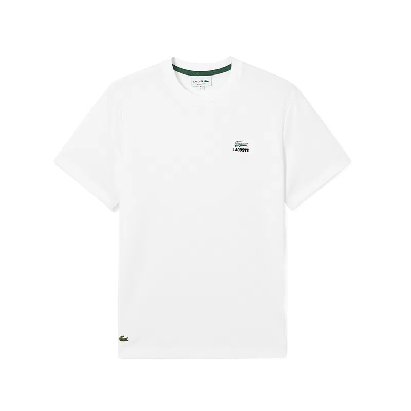 Футболка мужская с круглым вырезом, прямой крой LACOSTE, 031/Black — фото 3