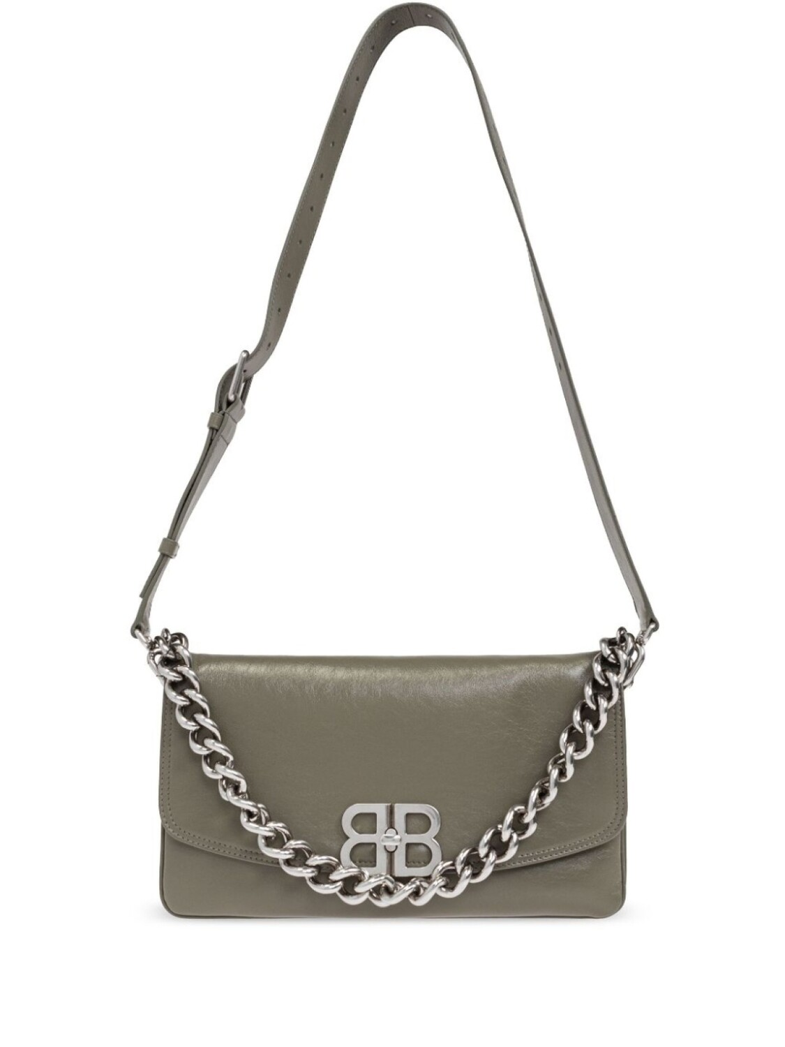

Средняя сумка BB Soft Flap Balenciaga, зеленый