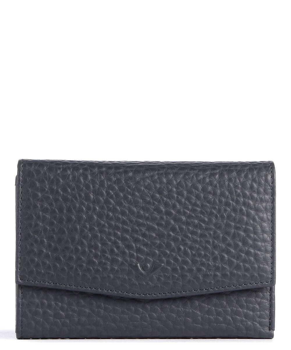 

Кошелек Hirsch Aida RFID из зерненой кожи Voi, синий