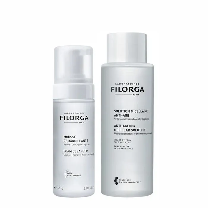 

Filorga Duo Cleansers 2x150 мл Очищает, удаляет макияж, увлажняет.