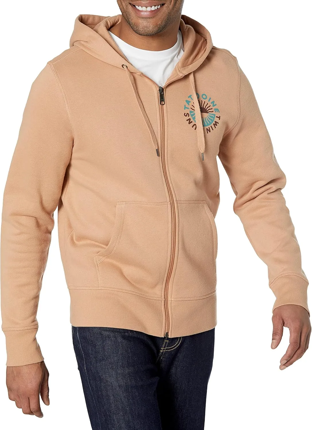 

Толстовка с капюшоном Amazon Essentials Disney | Marvel | Star Wars мужская, флисовая, на молнии