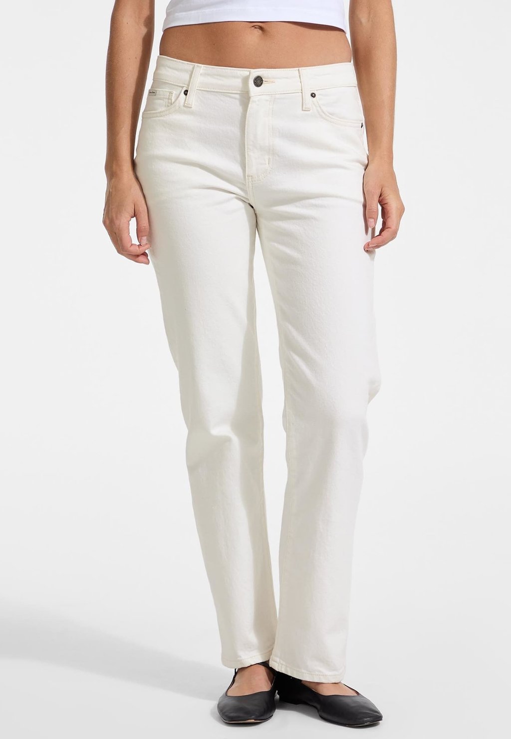 

Джинсы облегающего кроя MID WAIST Guess Jeans, белый