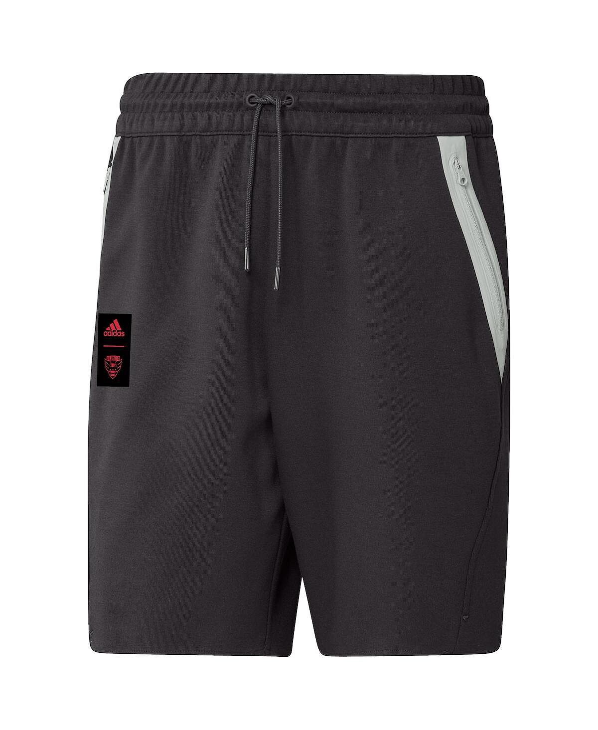 

Мужские черные дорожные шорты для игроков DC United 2023 adidas