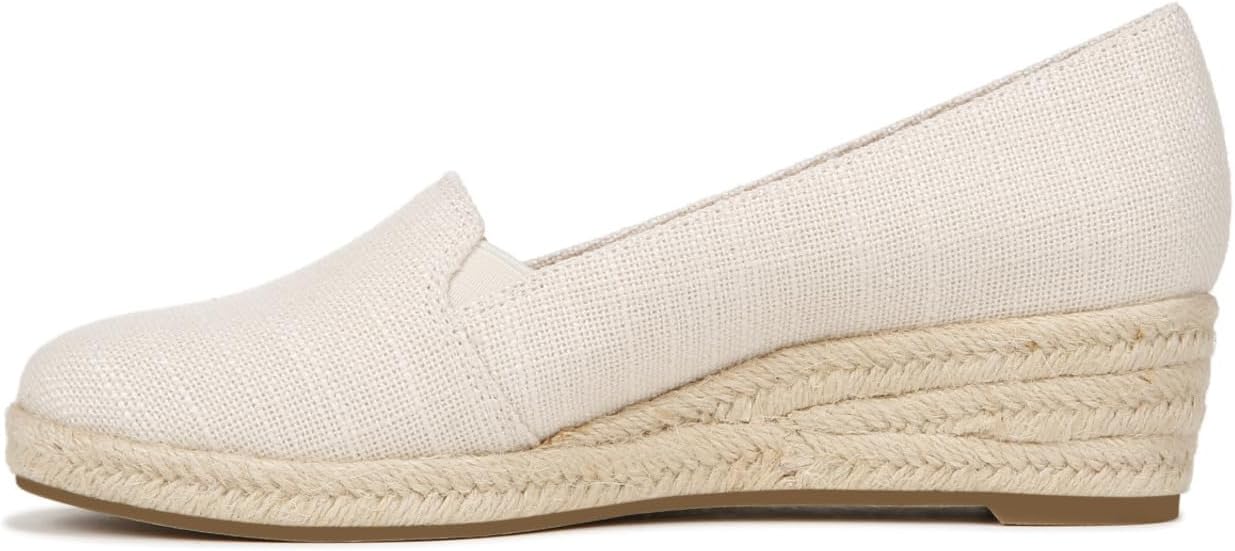 Лоферы LifeStride Kamilla Wedge Espadrilles, цвет Cream Linen — фото 4