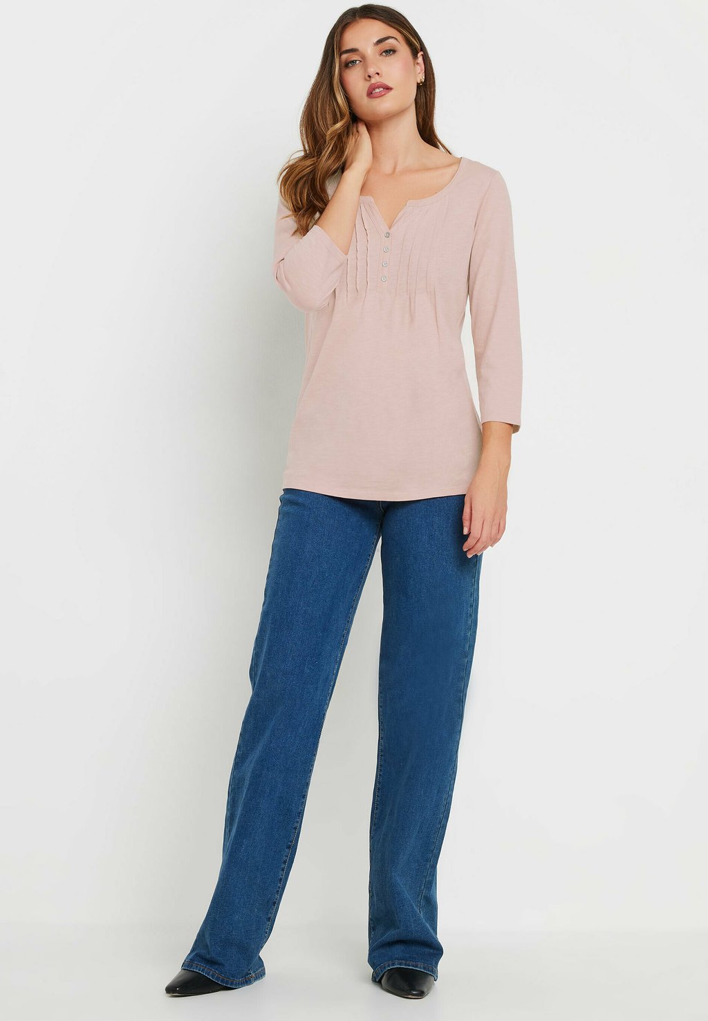

Топ с длинными рукавами HENLEY Long Tall Sally, светло-розовый