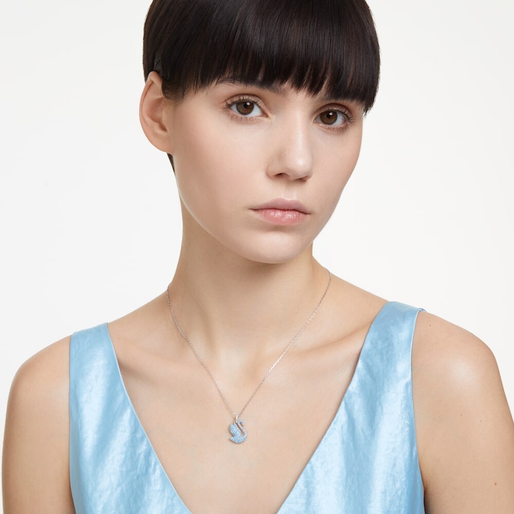 

Подвеска лебедь Swarovski