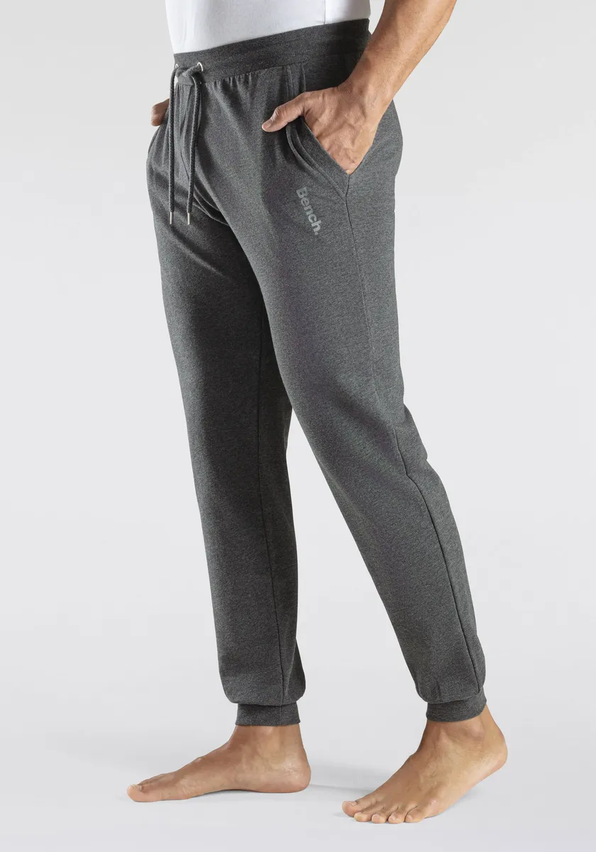 

Bench Спортивные брюки для отдыха, спортивные штаны на кулиске из смесового хлопка Bench Loungewear, антрацит