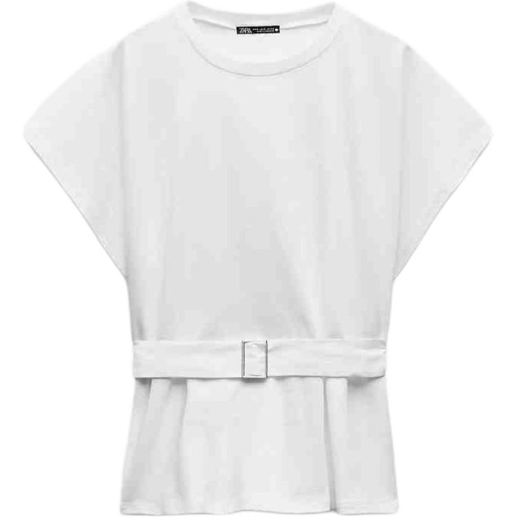 

Футболка женская ZARA, белая