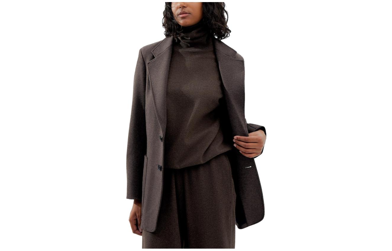 

FW23 U Series Куртка женская Тёмная умбра UNIQLO, Желтый, FW23 U Series Куртка женская Тёмная умбра UNIQLO