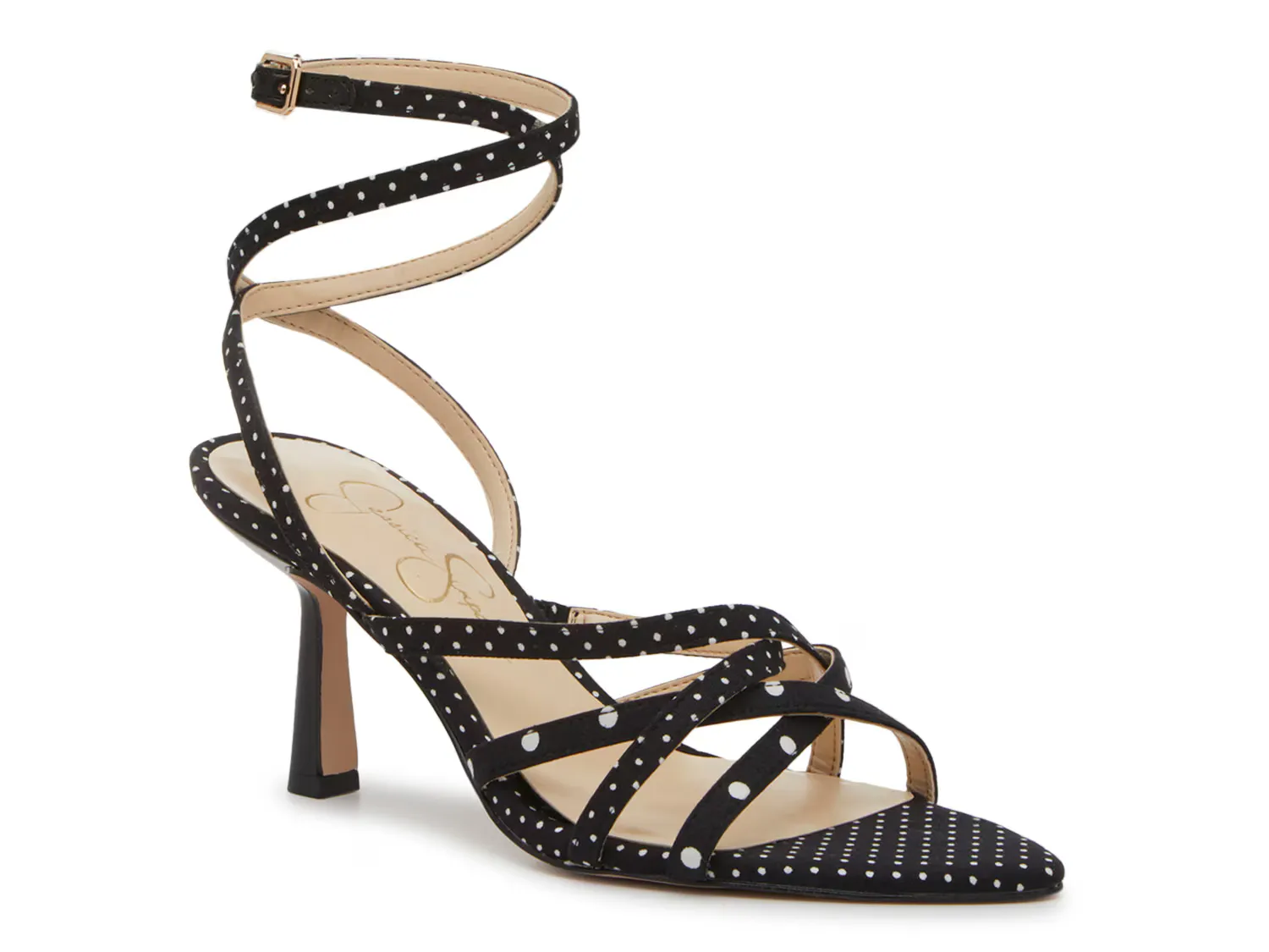 

Сандалии Cyrilla Sandal Jessica Simpson, черный/белый