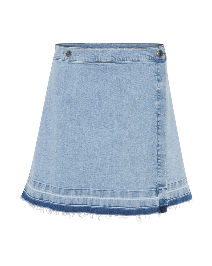 

Юбка мини CULTURE Skirt Ami, синий деним
