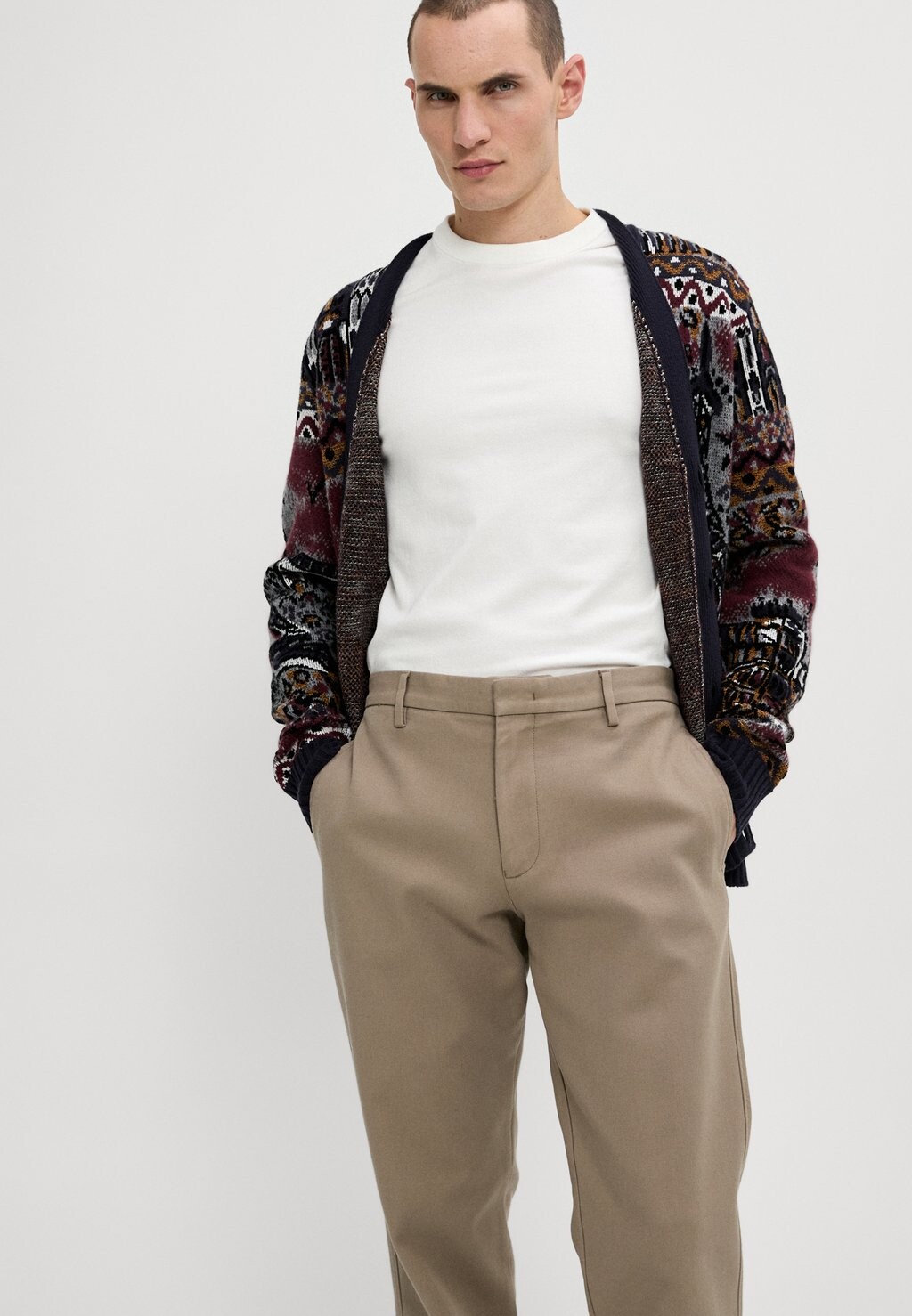 

Чиносы PANTALONI Emporio Armani, бежевый