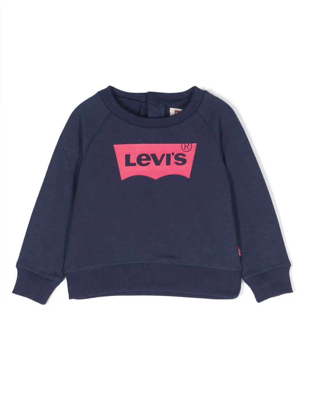 

Толстовка в рубчик с логотипом Levi's Kids, синий
