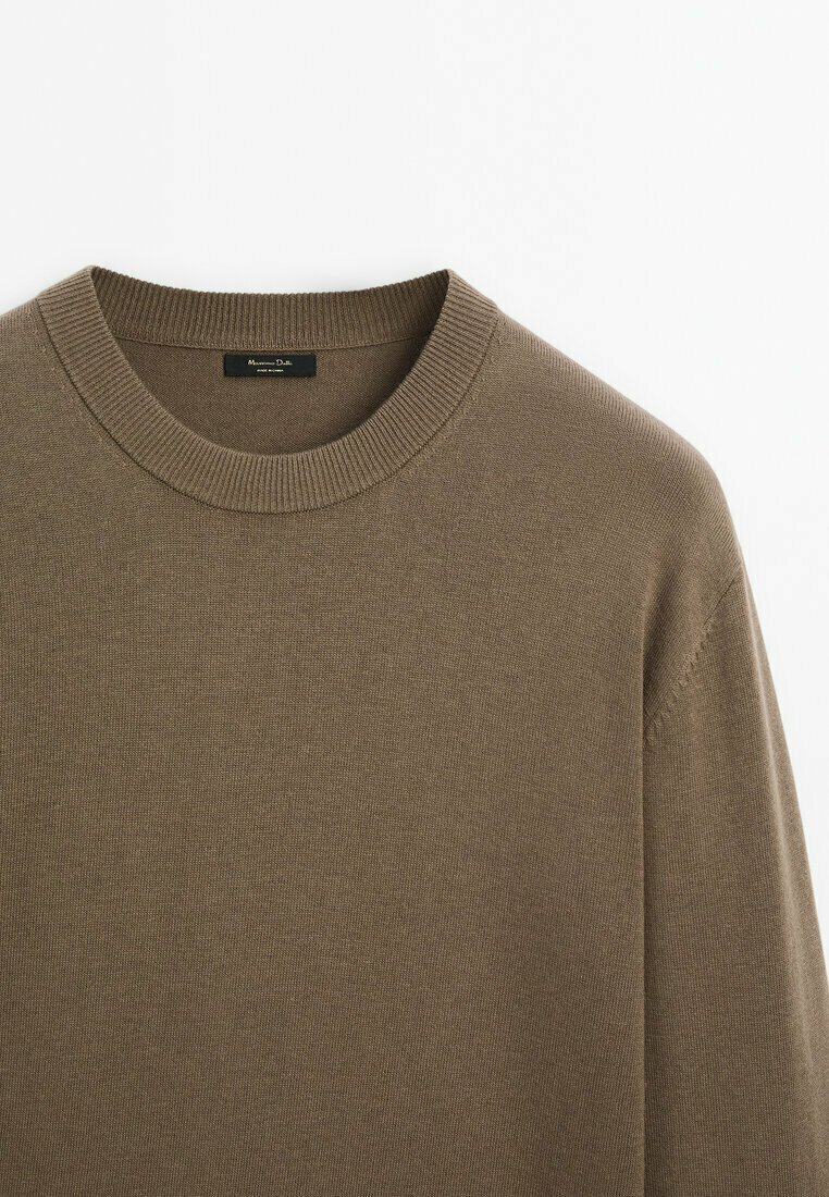 

Джемпер CREW NECK Massimo Dutti, хаки