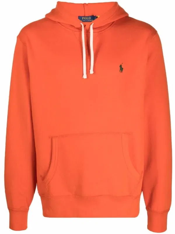 Толстовка Polo с вышитым пони Polo Ralph Lauren, оранжевый