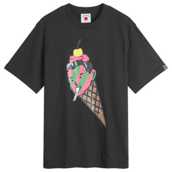 

Футболка с изображением человека-конуса Icecream, черный
