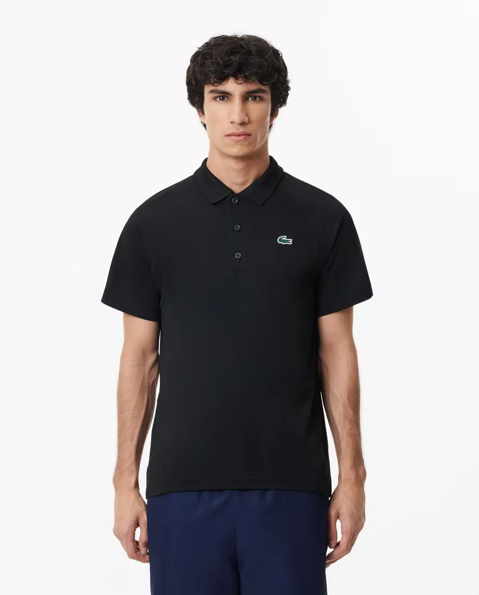 

Мужское поло Lacoste Sport, черный