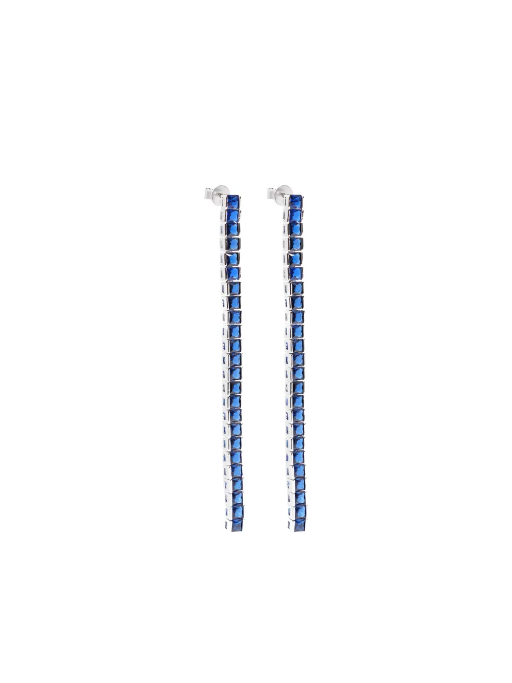 

Серьги «Теннисный квадрат» Izabel Display, серебряный