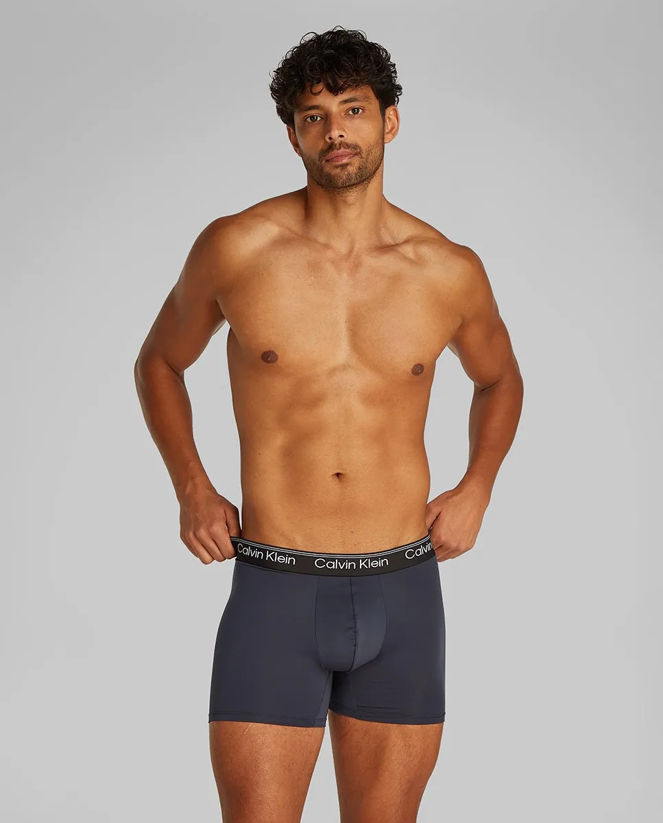 

Комплект из 3 длинных боксеров Calvin Klein, многоцветный