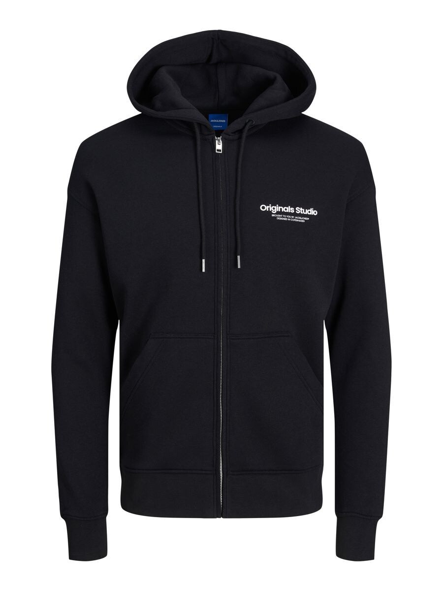

Толстовка с капюшоном на молнии JACK & JONES JJVesterbro, черный