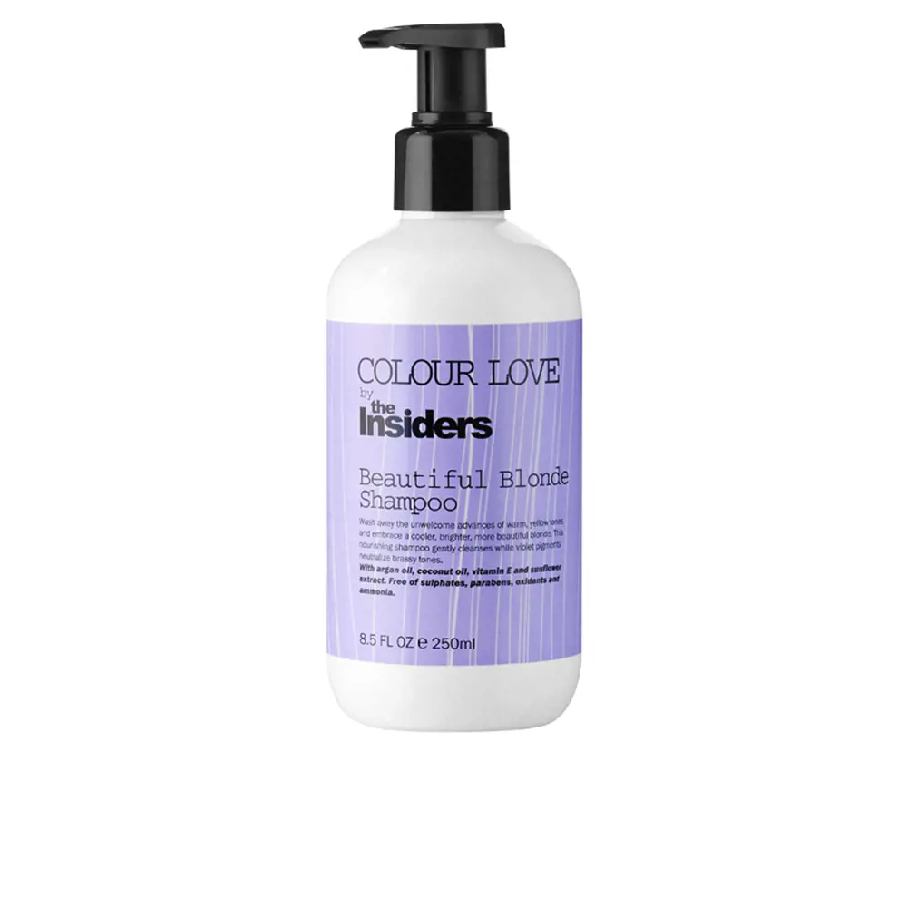 

Шампунь Colour love beautiful blonde shampoo The Insiders, 250 мл.