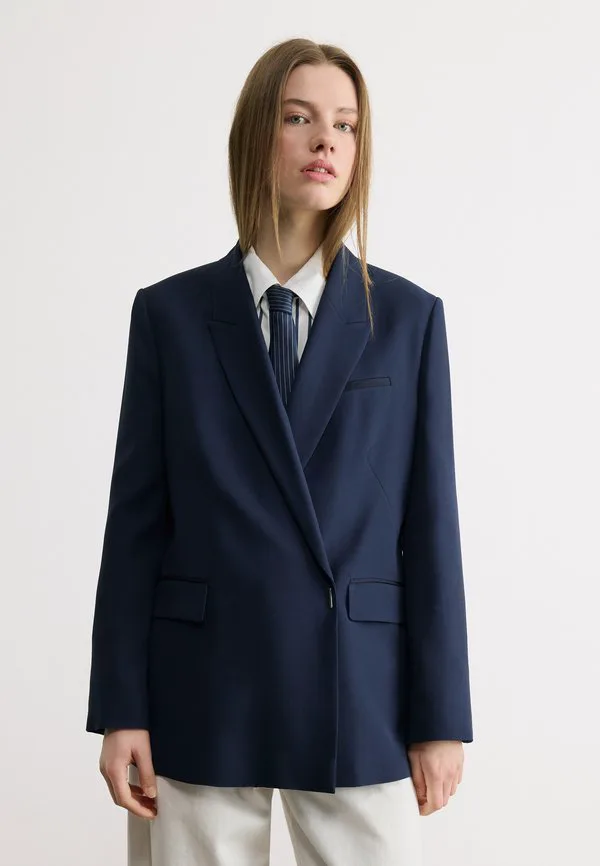 Короткое пальто янка Boss, Dark Blue