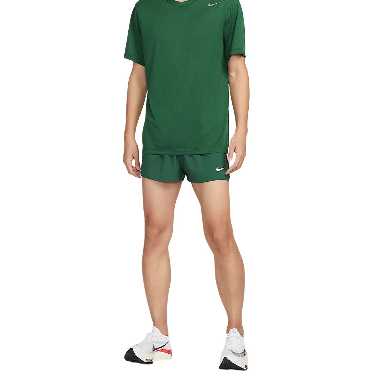 Nike Мужские повседневные шорты dri fit 341 canyon green — фото 4