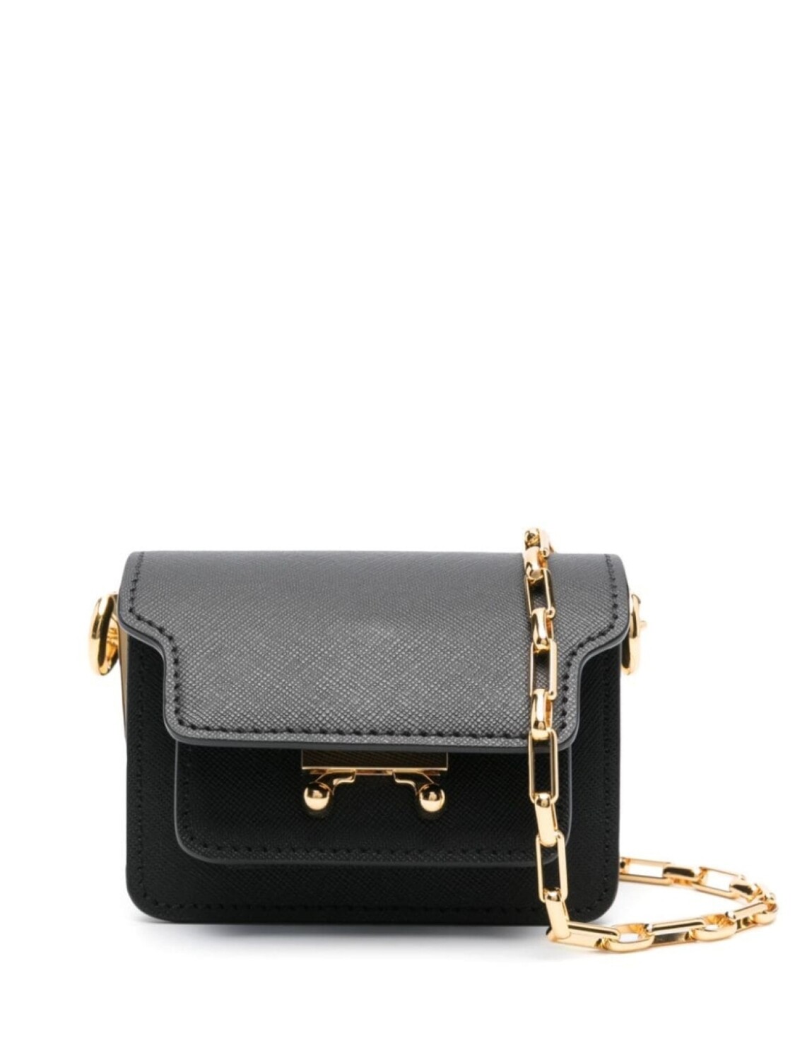 

Marni мини-сумка Trunk, черный