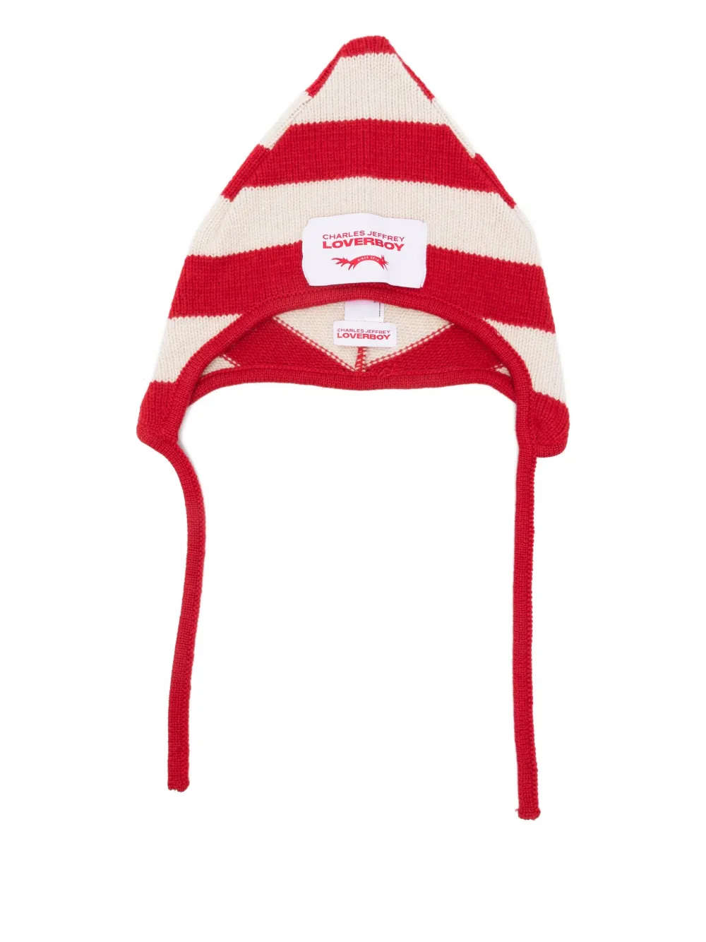 

Шапка-бини с шипами Charles Jeffrey Loverboy, красный