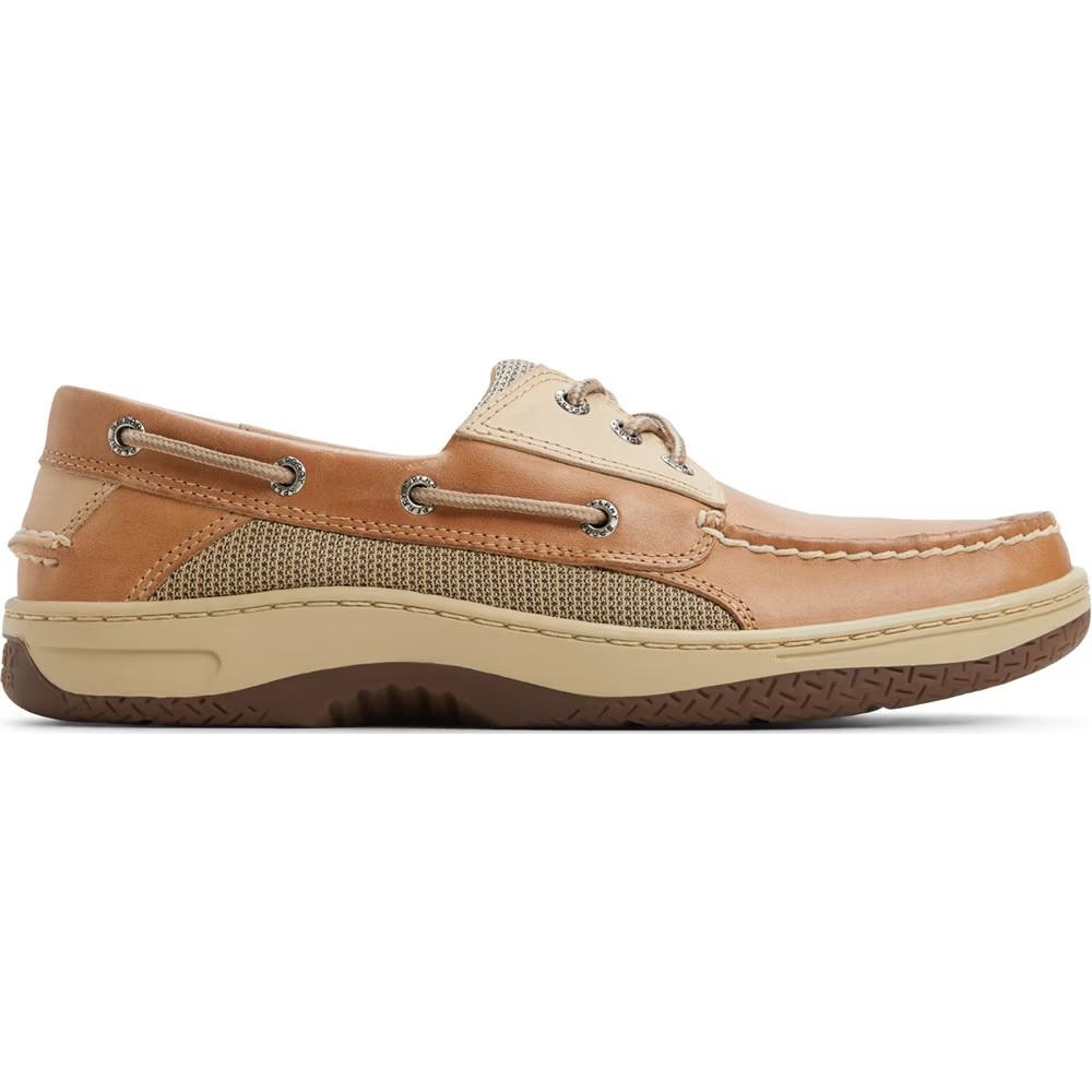 Кожаные туфли-лодочки Billfish с тремя глазками Sperry, коричневый — фото 2