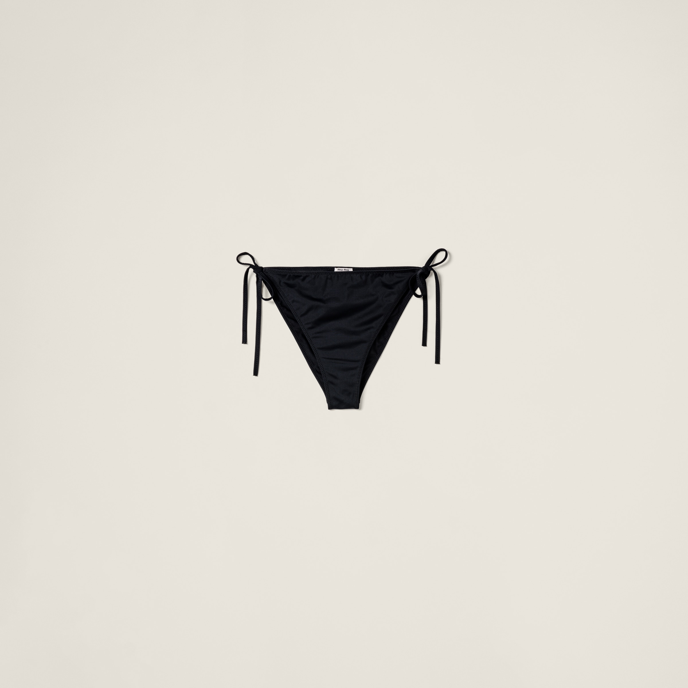 

Трусики из джерси MIU MIU, черный