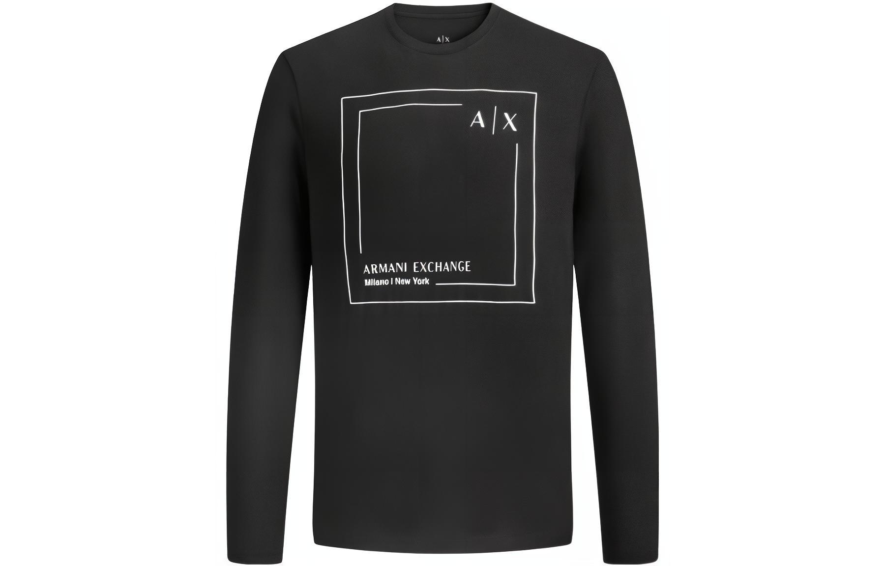 

Футболка AE SS23 мужская ARMANI EXCHANGE, серый
