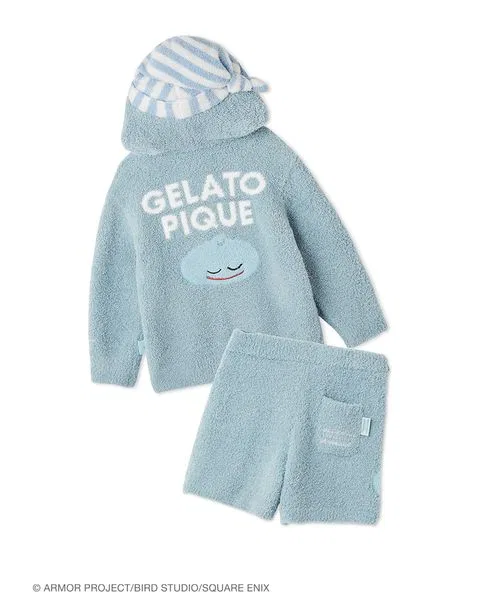 Детский костюм Powder Slime Parka & Half Pants Set Dragon Quest, синий — фото 3