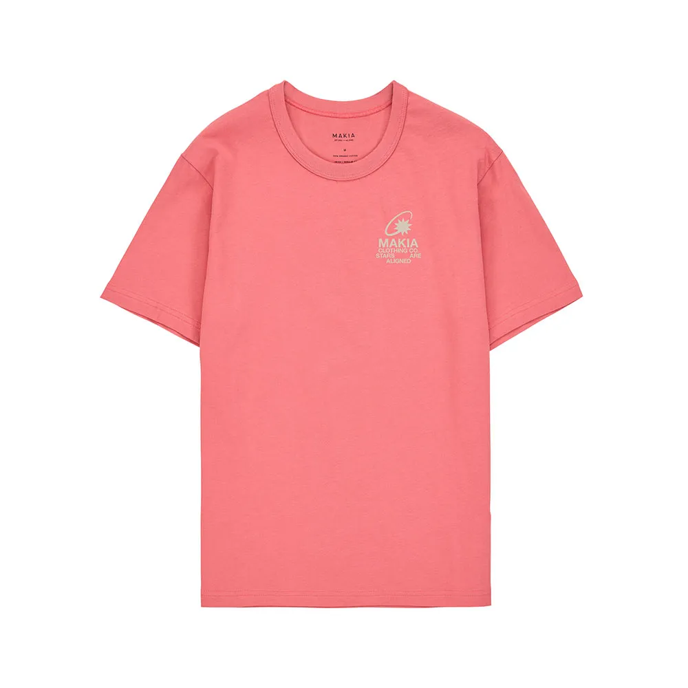 

Футболка с коротким рукавом Makia Cosmic, розовый