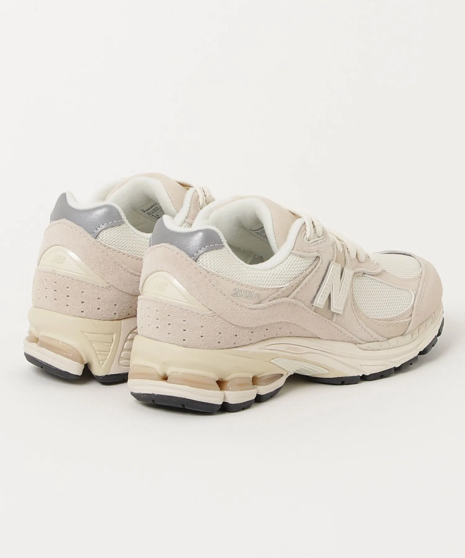 Унисекс кроссовки из натуральной кожи New Balance 2002R бежевые — фото 4
