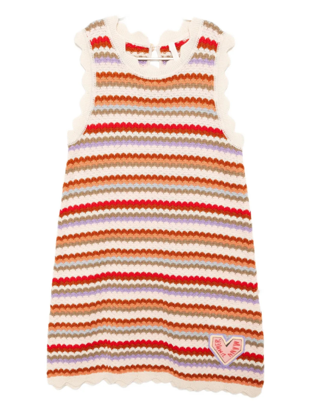 

Трикотажное платье ZIMMERMANN Kids Luck, розовый