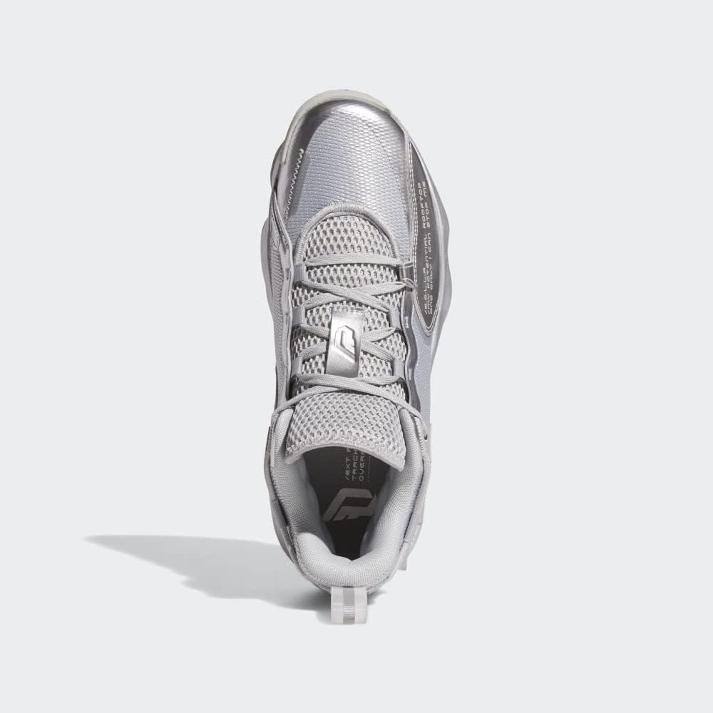 Женские кроссовки Adidas Dame 7, белый/серый — фото 3