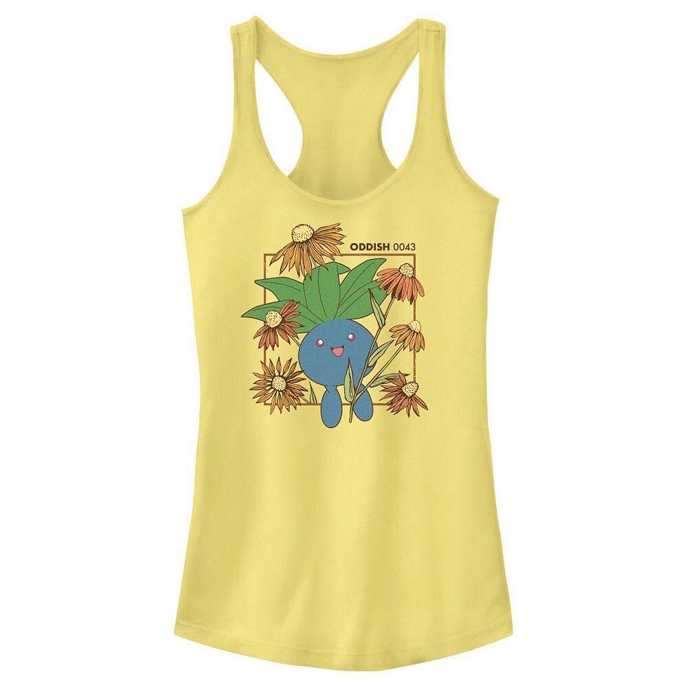 

Детская майка Pokemon Oddish Field Racerback Licensed Character, цвет Banana