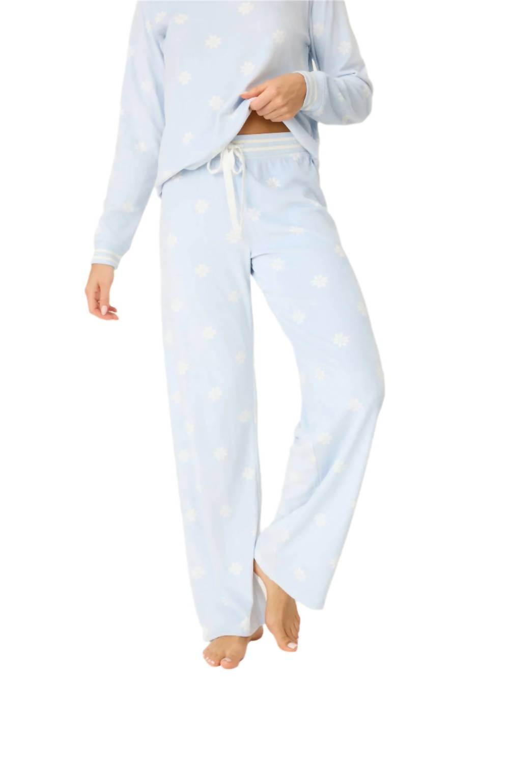 

Брюки Après All Day Velour Pant в синем шепоте PJ Salvage