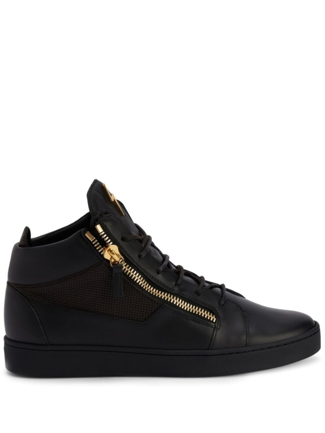 

Giuseppe Zanotti высокие кеды Frankie, черный