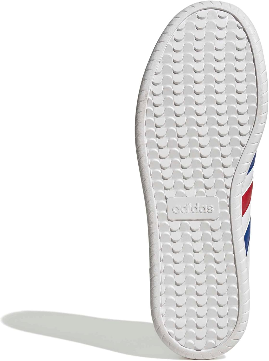 Мужские модные кроссовки Adidas Barreda, белый/синий/алый — фото 3
