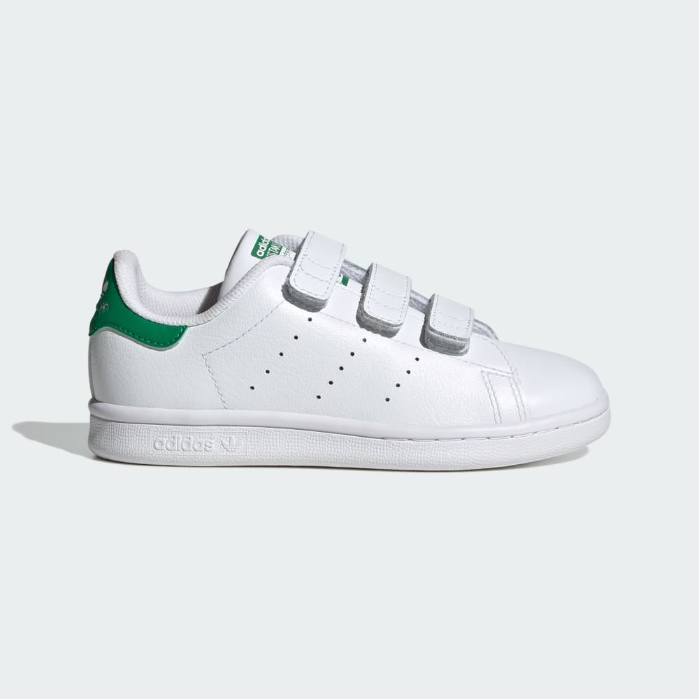 

Кроссовки Adidas Stan Smith Comfort Closure Shoes Kids, цвет Cloud White/Cloud White/Green