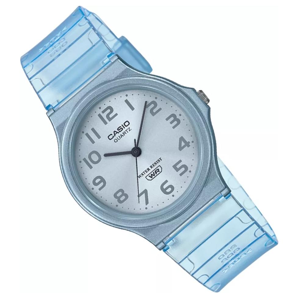 

Женские серебряные часы 39 мм MQ-24S-2B CASIO