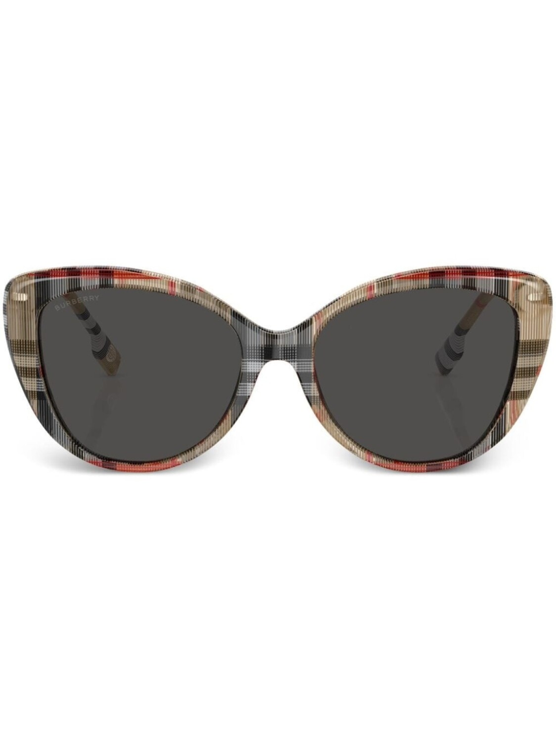 

Солнцезащитные очки в оправе 'кошачий глаз' Burberry Eyewear, коричневый