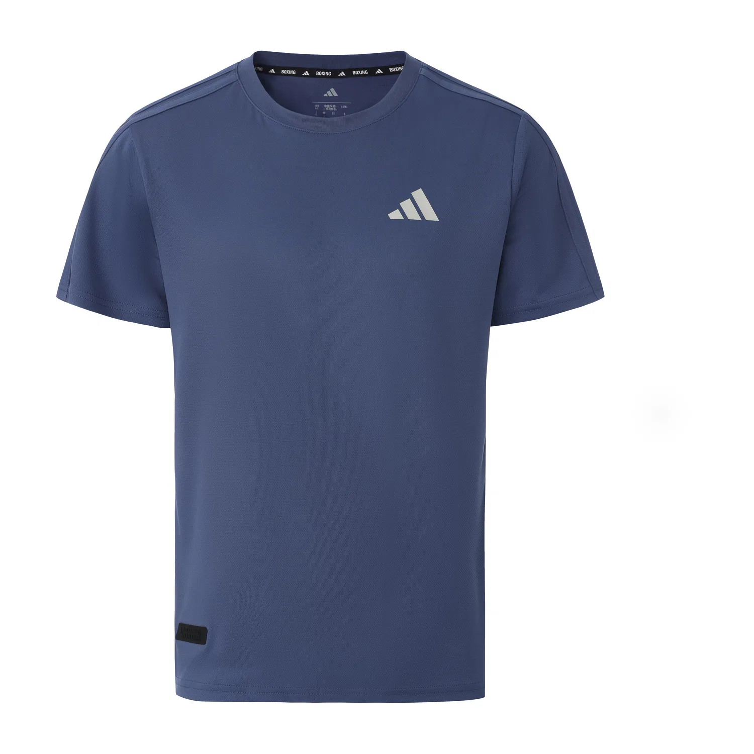 Футболка Adidas с круглым вырезом синяя